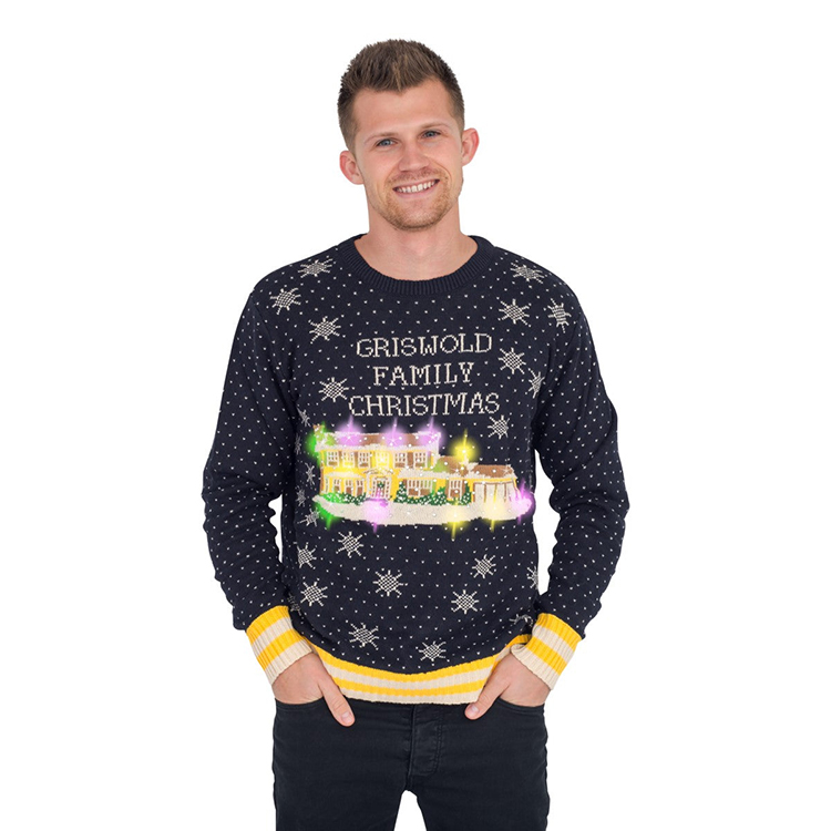 Led Lights Family Christmas Ugly Sweater