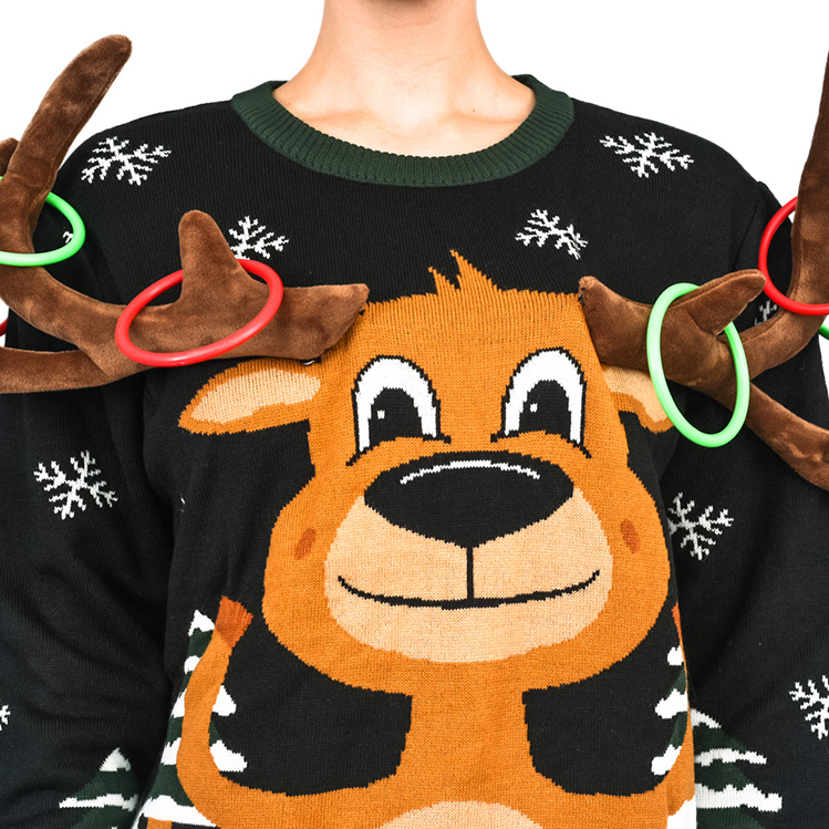 Ugly Deer Humping 3d Christmas Sweater