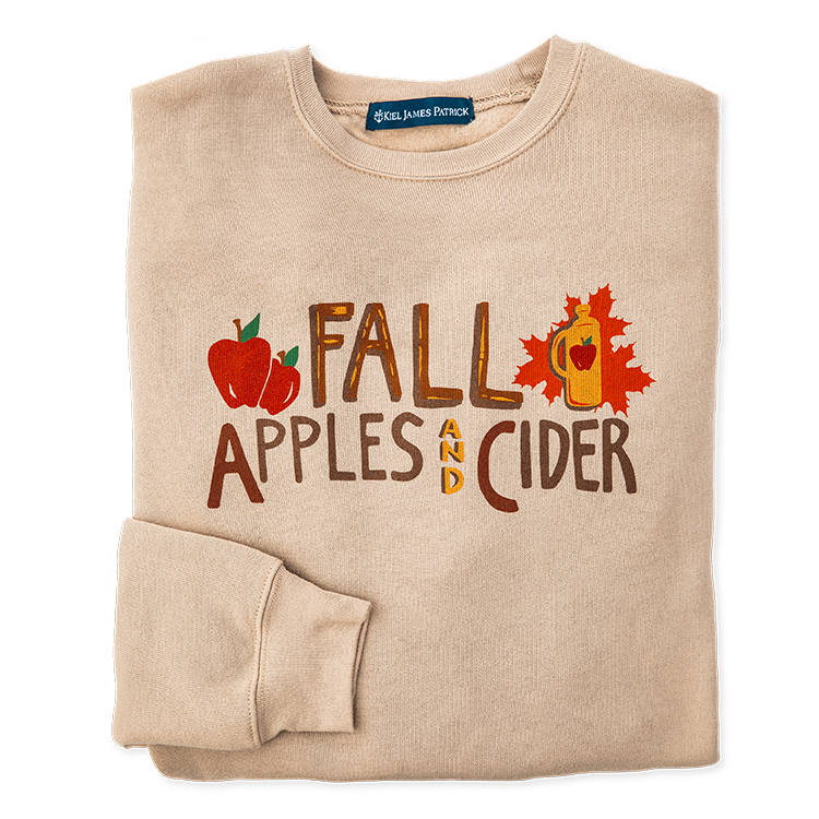 Autumn Leaves Crew Neck Sweatshirt