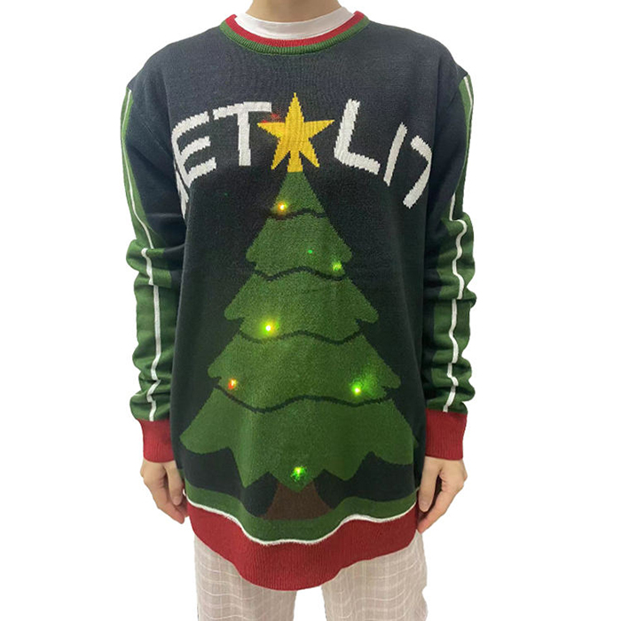 Led Light Ugly Christmas Sweater