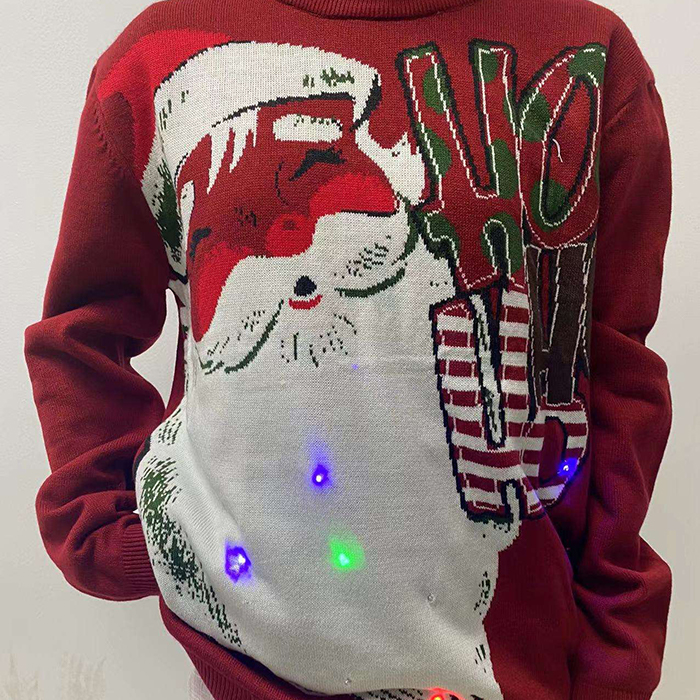 Led Lights Ugly Christmas Sweater