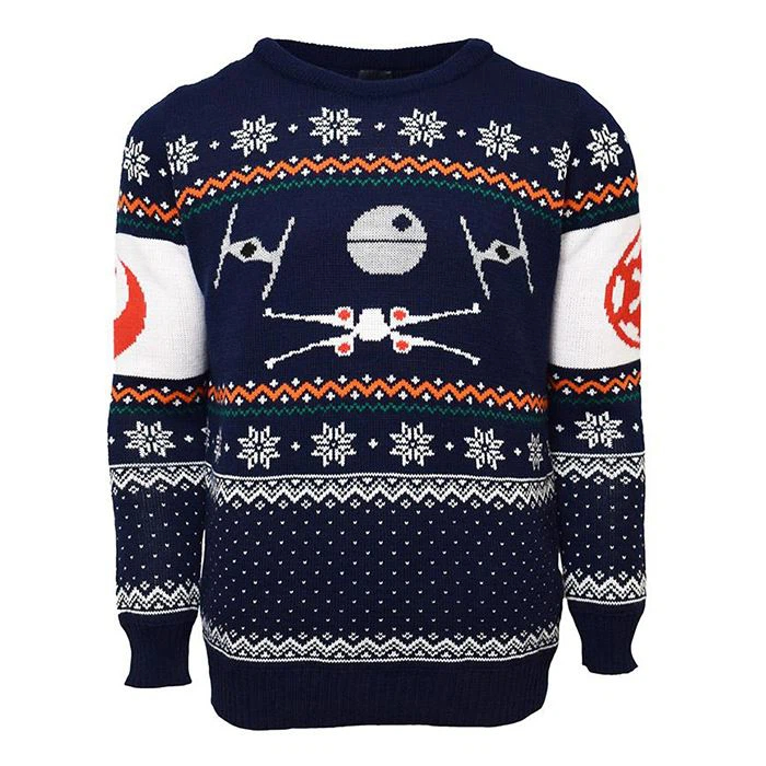 Space Ship Unisex Christmas Jumper