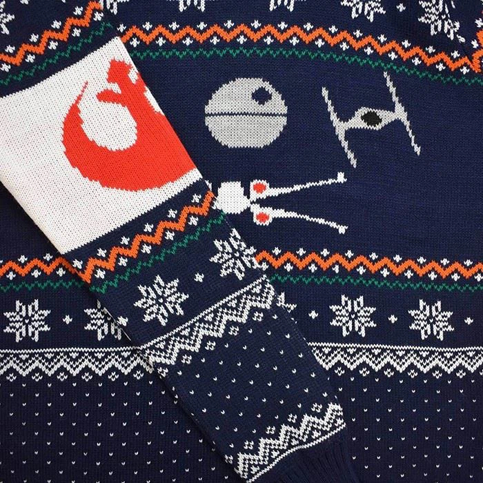 Space Ship Unisex Christmas Jumper