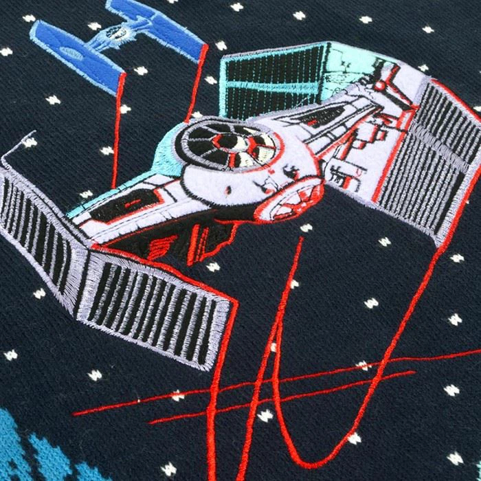 Trendy Tie Fighter Christmas Sweater