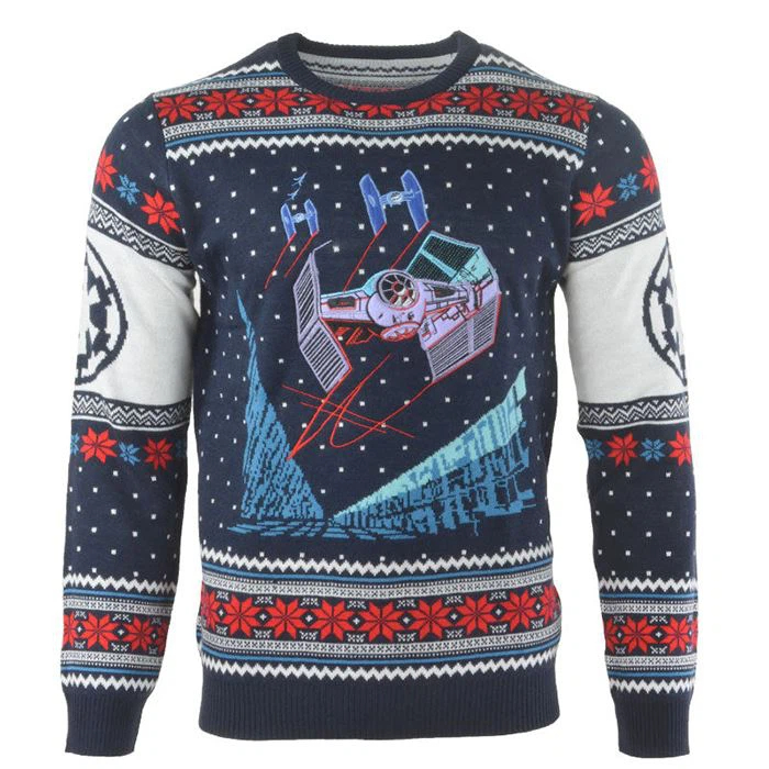 Trendy Tie Fighter Christmas Sweater