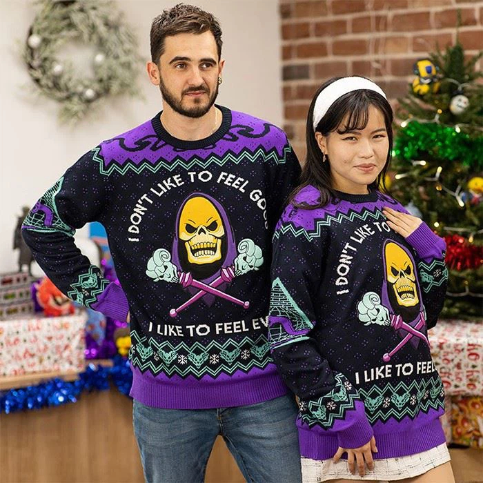 Rock Goth Ugly Christmas Sweater