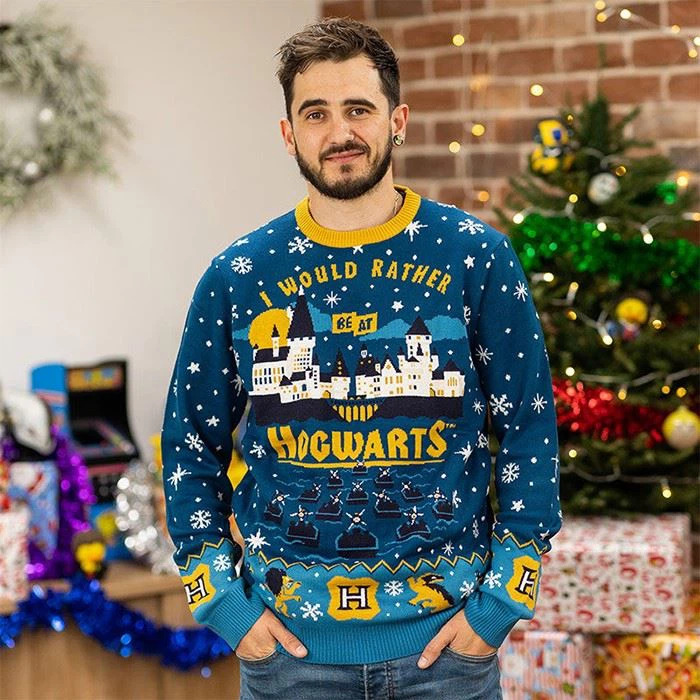 Harry Potter Retro Xmas Sweater