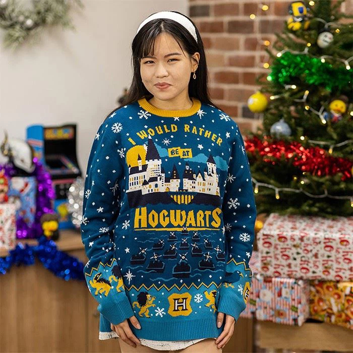 Harry Potter Retro Xmas Sweater