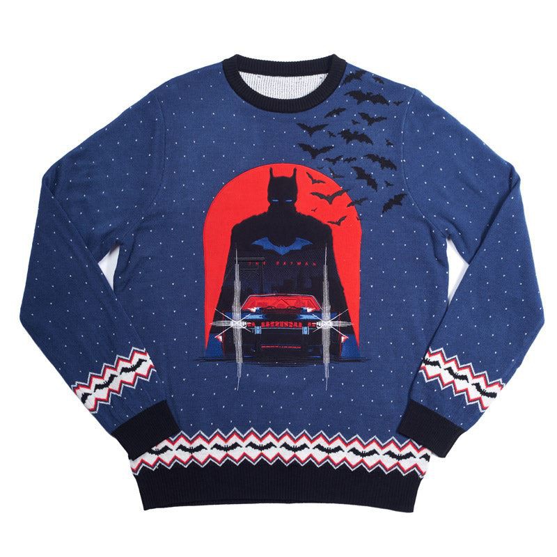 Holiday Batman Knitted Christmas Jumper