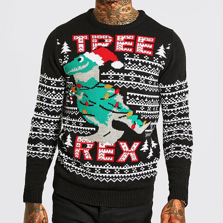 Tree Rex Image Men Christmas Jumper