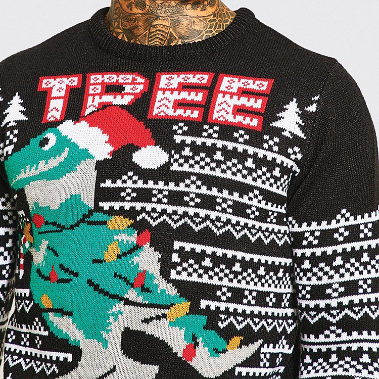 Tree Rex Image Men Christmas Jumper