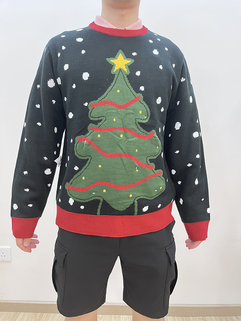 Ugly Christmas Sweater Holiday Jumpers With Led Lights